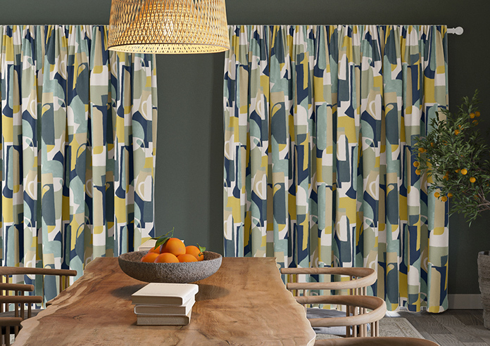 Athena, Ocean - Made to Measure Curtains - Image 7